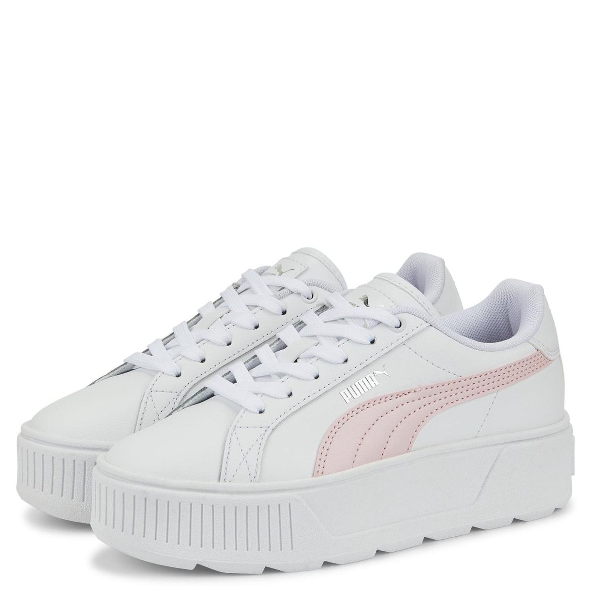 PUMA - Karmen L Jr Zapatilla Urbana Niña Blanco (35.5 a 38) Puma