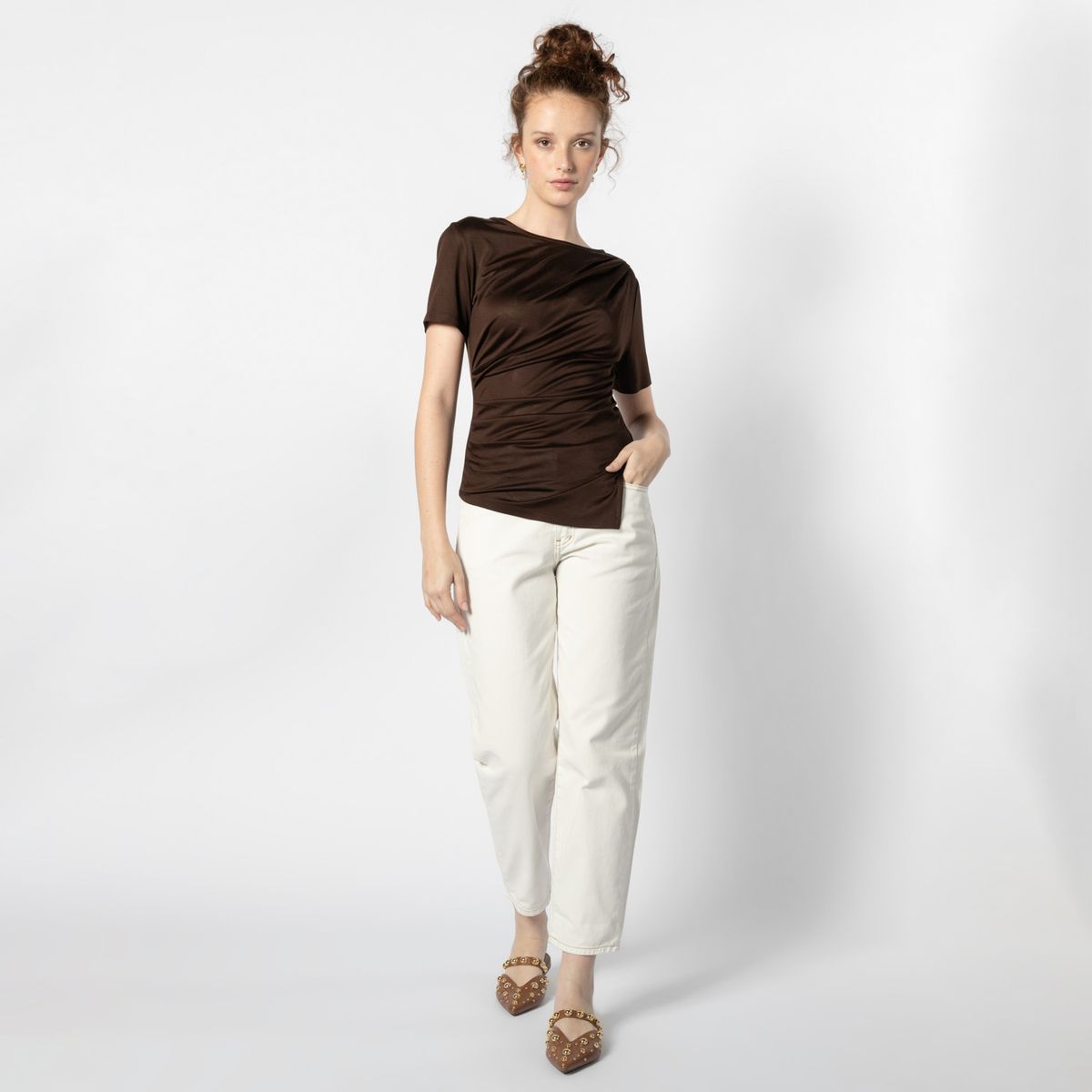 SINGOLARE - Polera Mujer Singolare