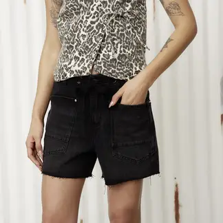 AMERICANINO - Short Básico Tiro Medio Mujer
