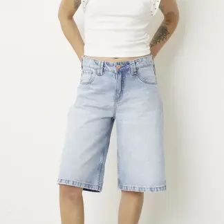 AMERICANINO - Short Básico Tiro Medio Mujer