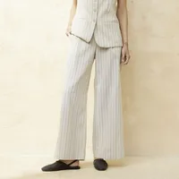 Pantalón Regular Tiro Medio Mujer