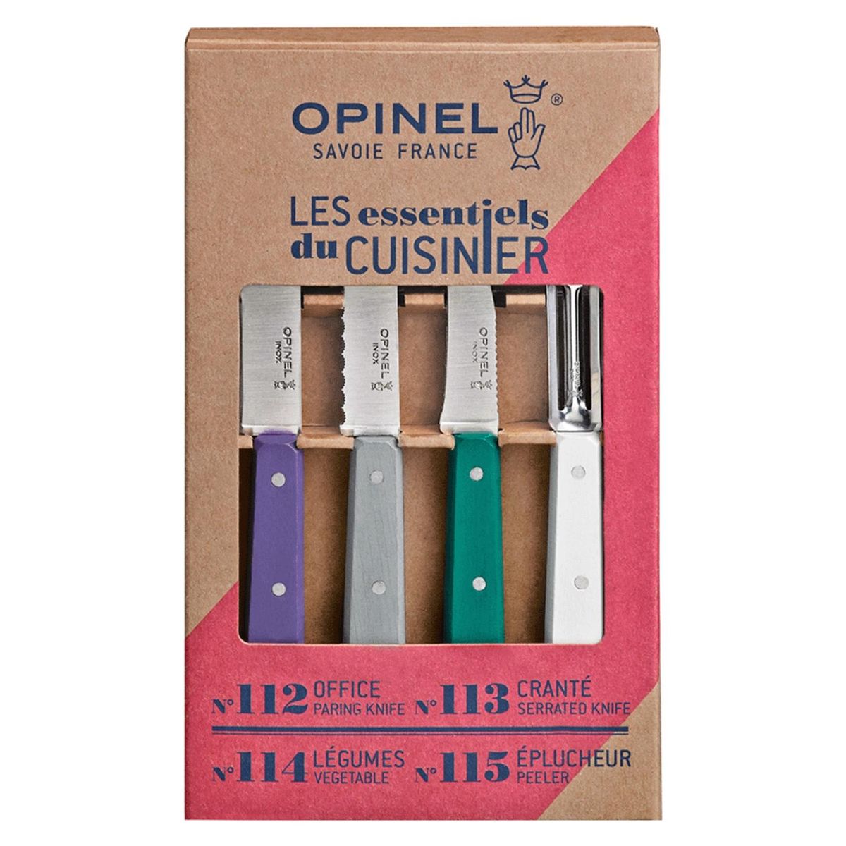 OPINEL - Cuchillo Pelador Cocina 13 Cm Opinel