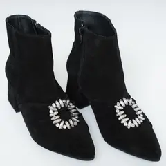 ALBA Y ADELA - Botin Mujer Negro