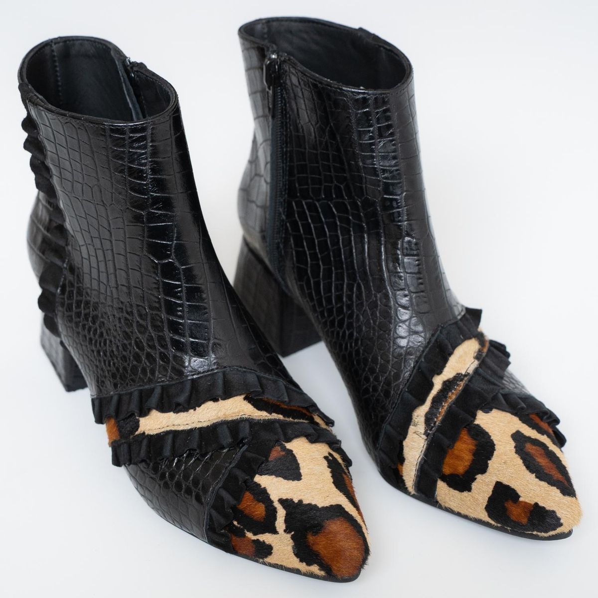 ALBA Y ADELA - Botin Mujer Negro Alba Y Adela