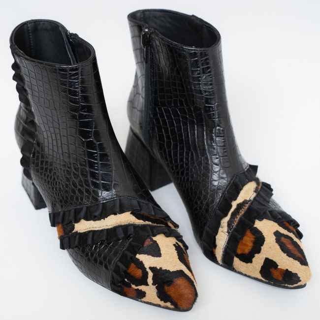 ALBA Y ADELA - Botin Mujer Negro Alba Y Adela