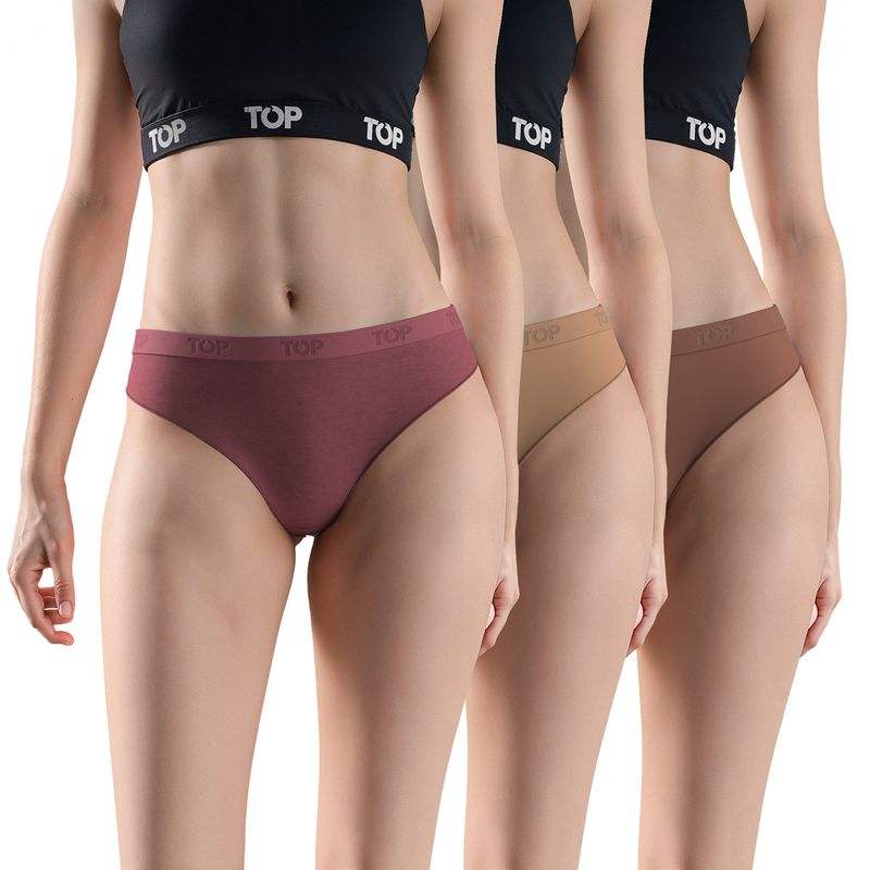 TOP - Pack De 3 Bikinis Mujer Top