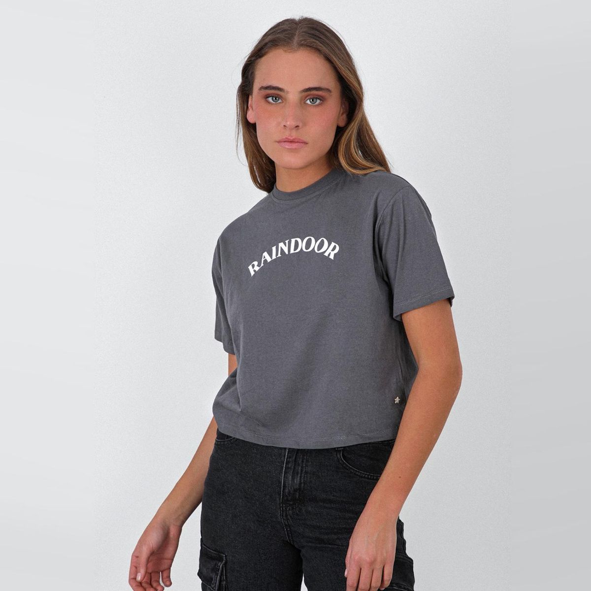 RAINDOOR - Crop Top Algodón Mujer Raindoor