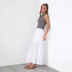 RAINDOOR - Faldas Algodón Mujer