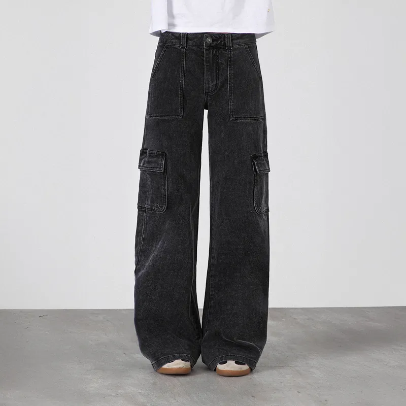 RAINDOOR - Jeans Wide Leg Tiro Medio Mujer Raindoor