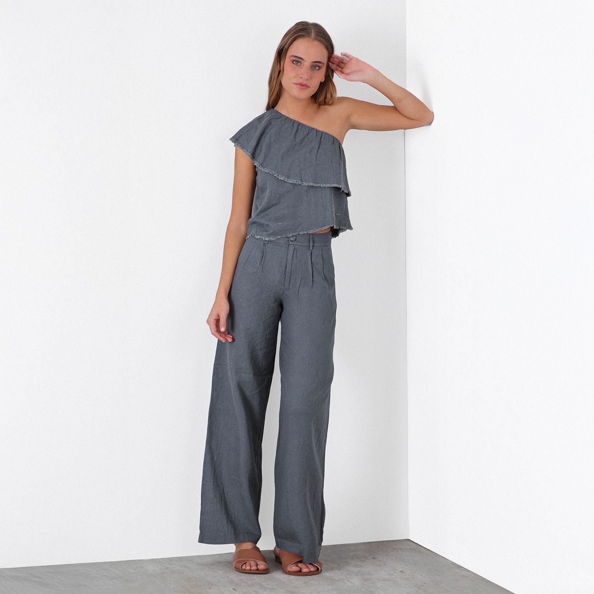 RAINDOOR - Pantalón Lino x Josefa Sáez Raindoor