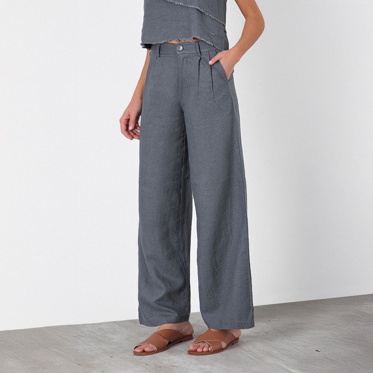 RAINDOOR - Pantalón Lino x Josefa Sáez Raindoor