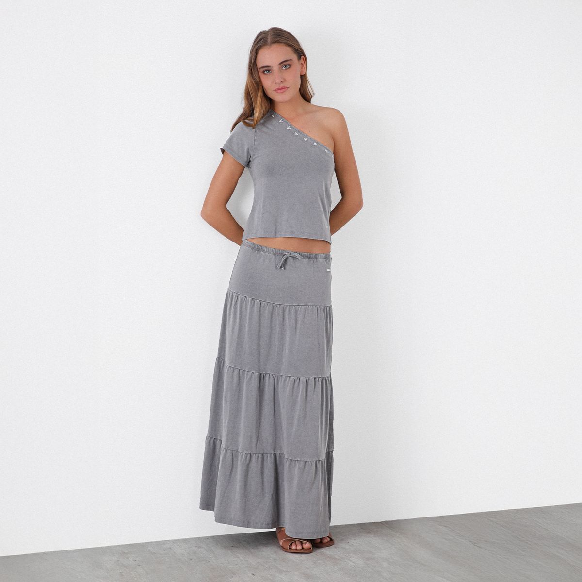 RAINDOOR - Faldas Algodón Mujer Raindoor