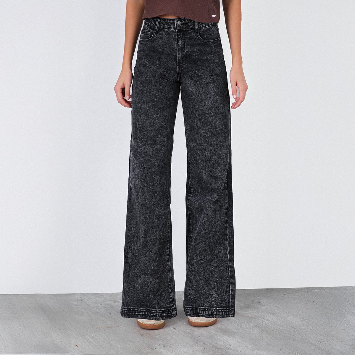 RAINDOOR - Jeans Straight Tiro Medio Mujer Raindoor