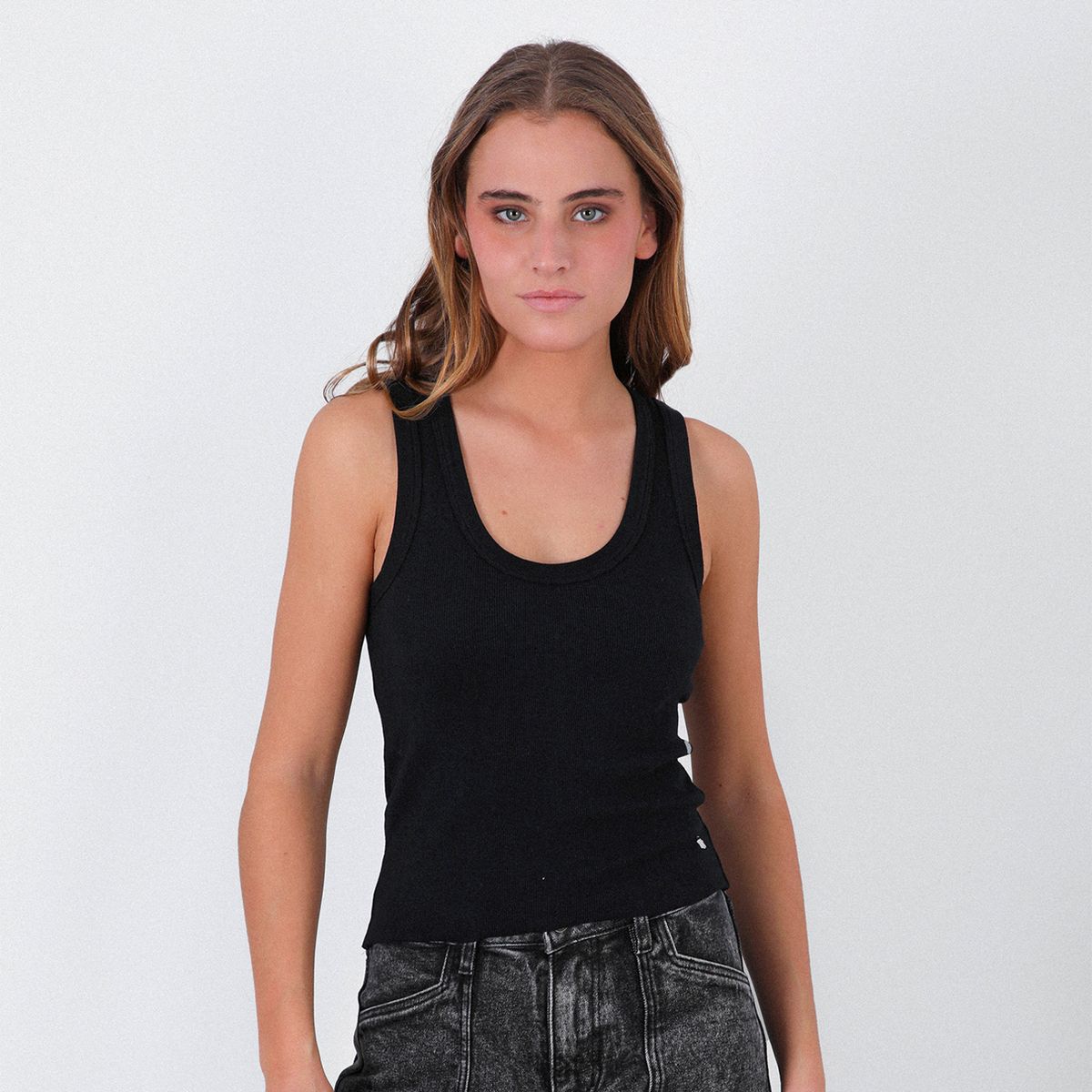 RAINDOOR - Crop Top Algodón Mujer Raindoor