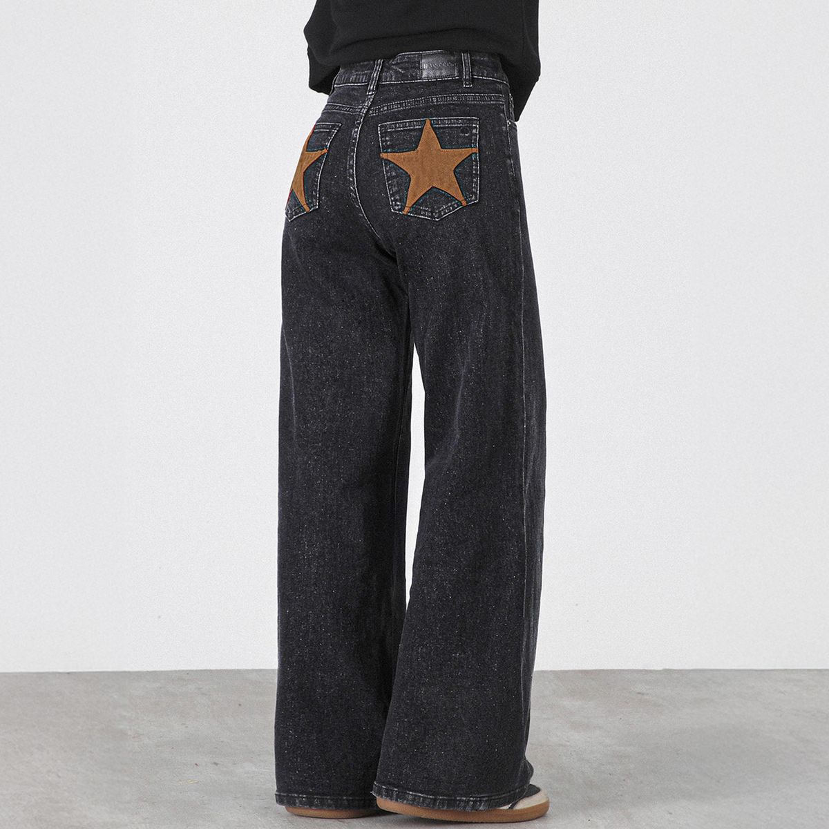 RAINDOOR - Jeans Straight Tiro Medio Mujer Raindoor