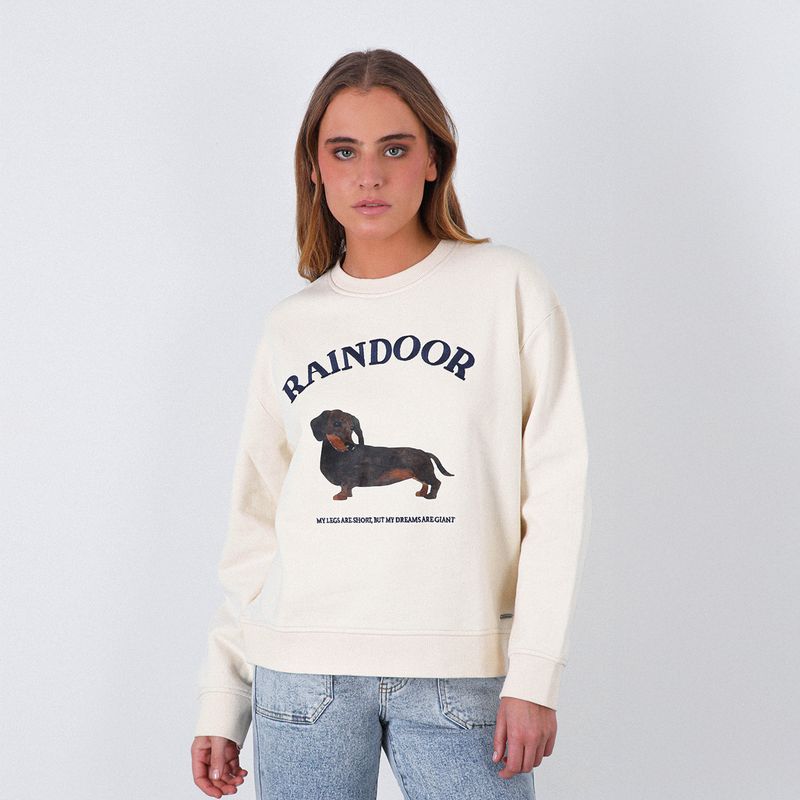 RAINDOOR - Polerón Algodón Mujer Raindoor