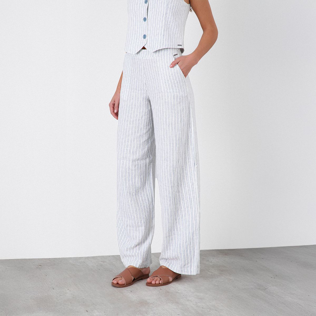 RAINDOOR - Pantalón Lino x Josefa Sáez Raindoor