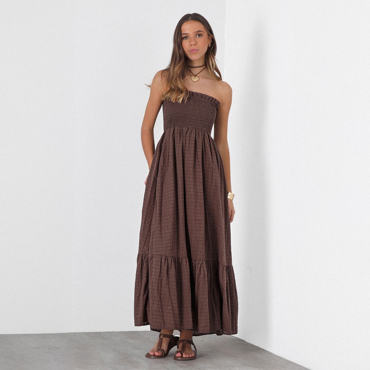 RAINDOOR - Vestido Algodón Mujer Raindoor