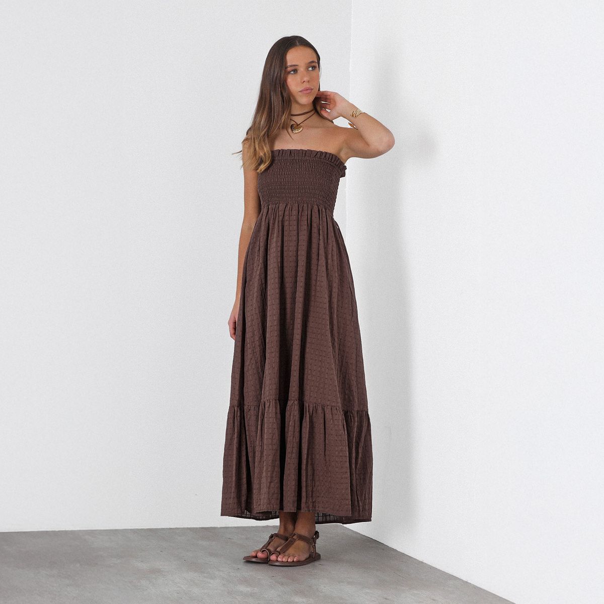 RAINDOOR - Vestido Algodón Mujer Raindoor