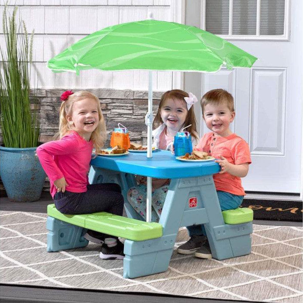 HOBBYMARKET - Mesa Picnic con Paragua Hobby Market