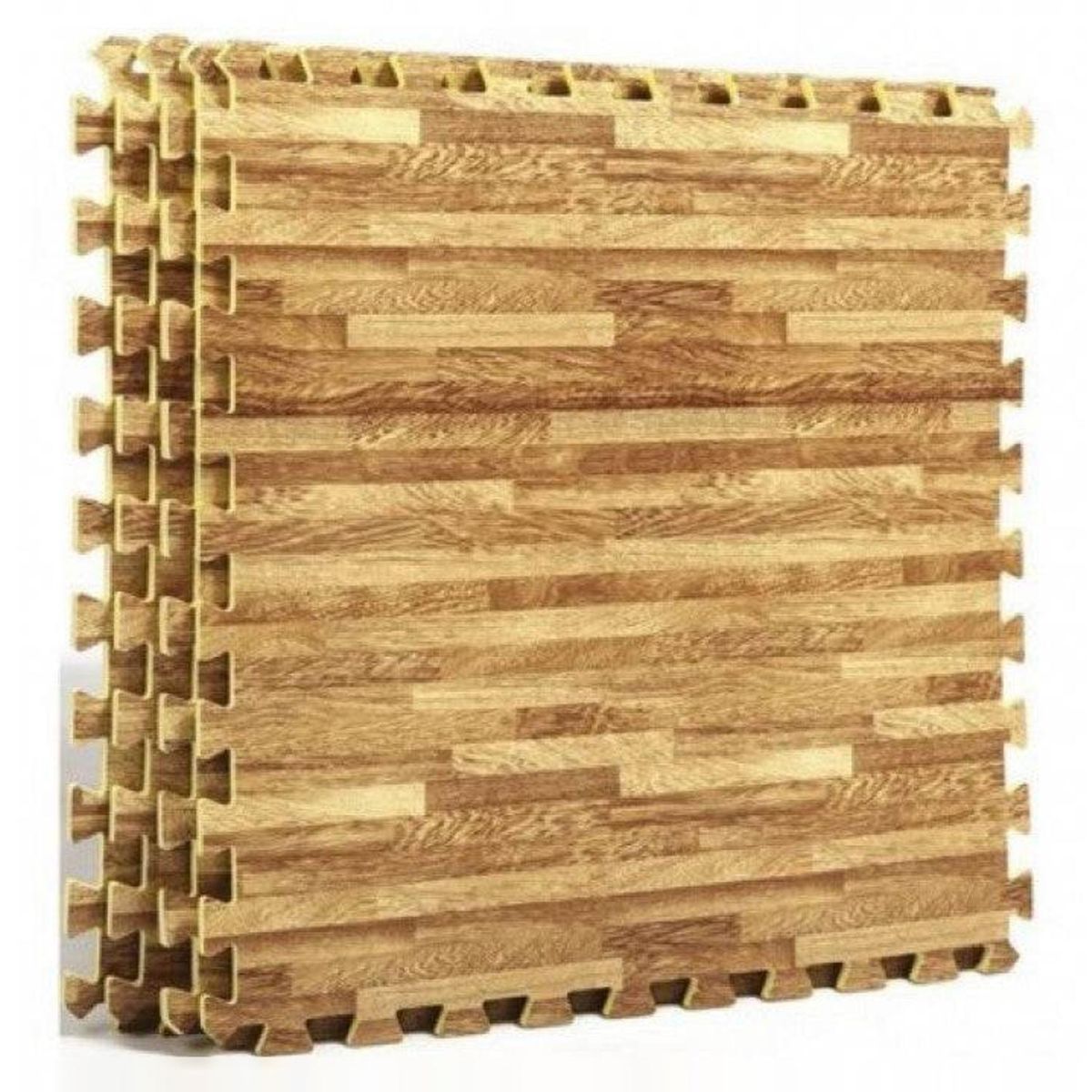HOBBYMARKET - Goma EVA Madera Pack 4 60x60x12mm Hobby Market