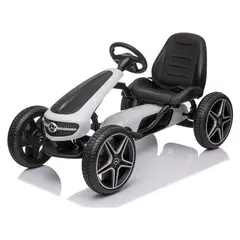 HOBBYMARKET - Go Kart Mercedes Blanco Hobby Market
