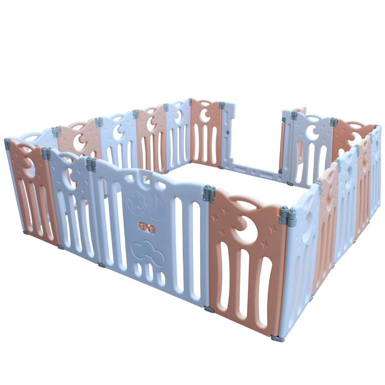 Corral Plegable L Rosa Hobby Market