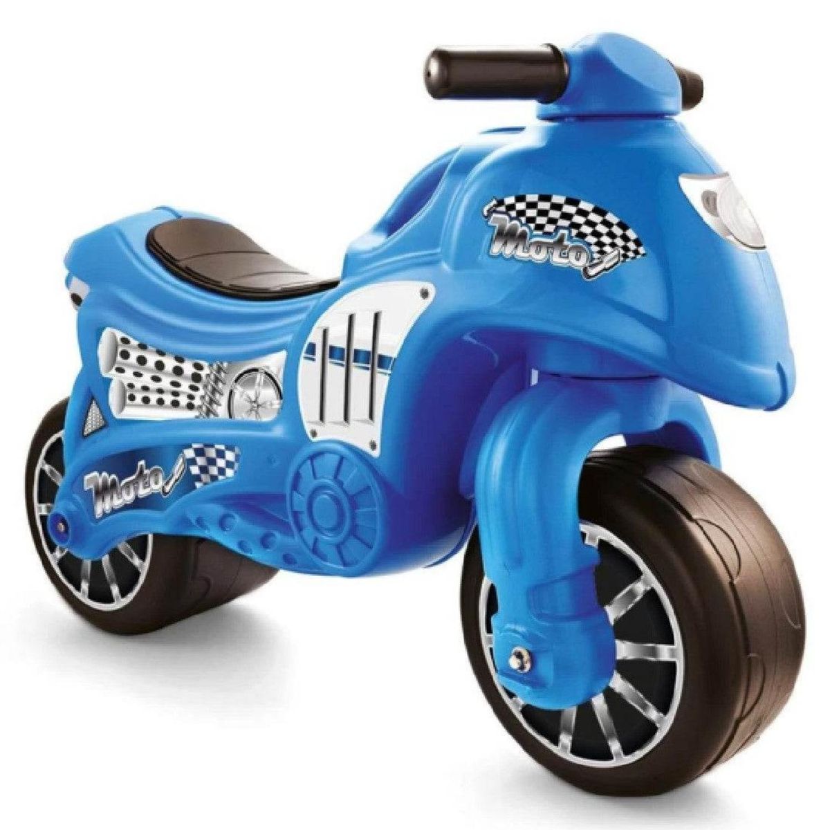 HOBBYMARKET - Correpasillo Moto Azul Hobby Market