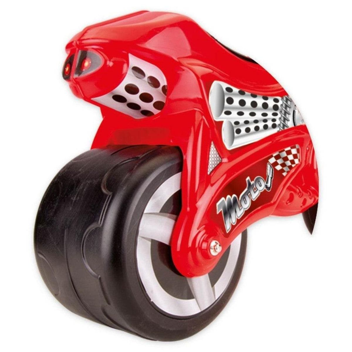 HOBBYMARKET - Correpasillo Moto Rojo Hobby Market