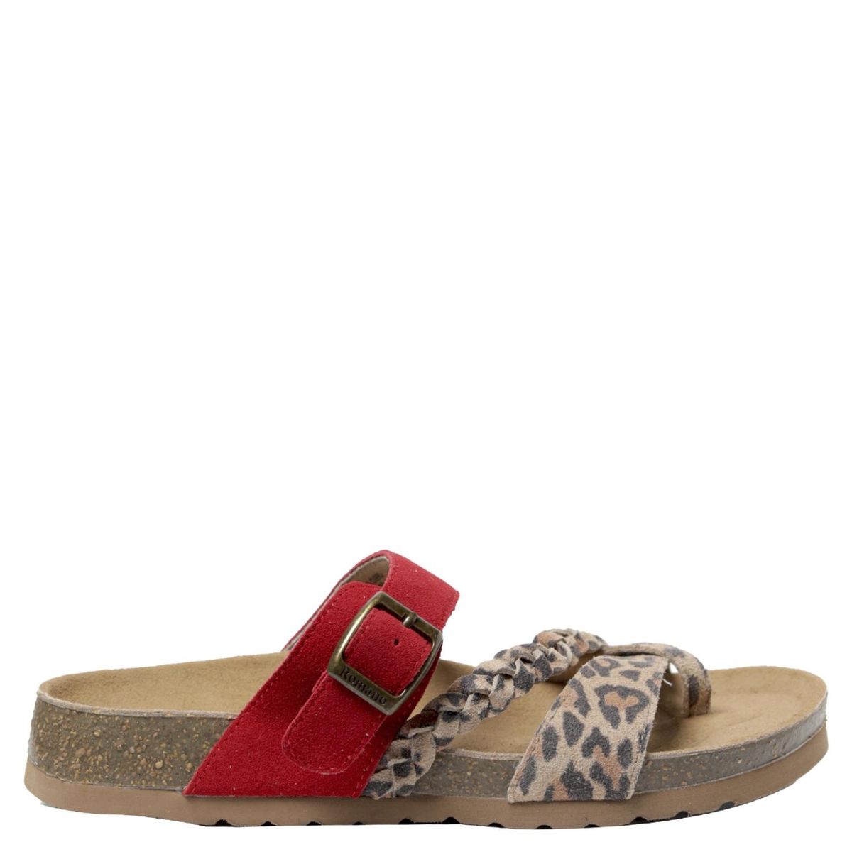 ROMANO - Sandalia Mujer Rojo Romano