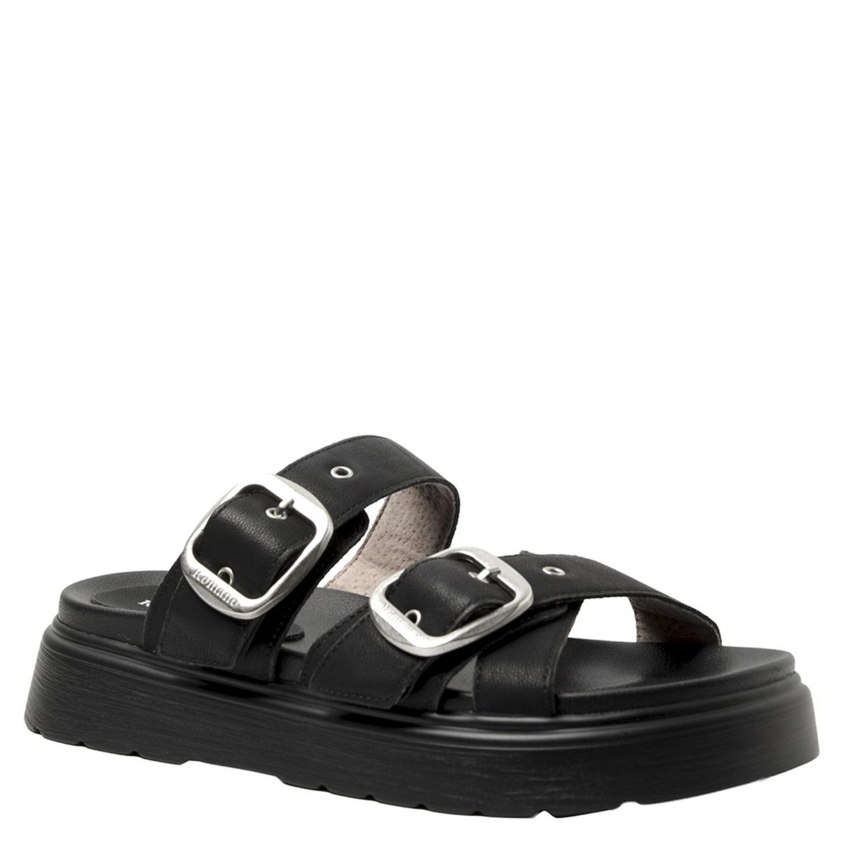 ROMANO - Sandalia Mujer Negro Romano