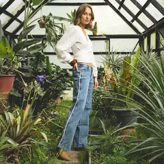LOLITA LPK - Jeans Tiro Medio Mujer