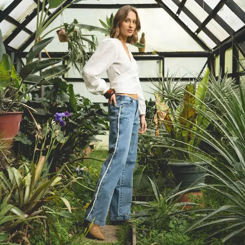 LOLITA LPK - Jeans Regular Tiro Medio Mujer