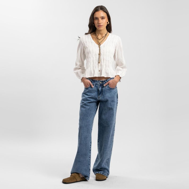 LOLITA POCKET - Jeans Regular Tiro Medio Mujer Lolita Pocket