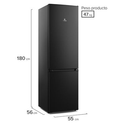 Imagen 2 del producto Refrigerador Bottom Freezer 262 Litros MED270B