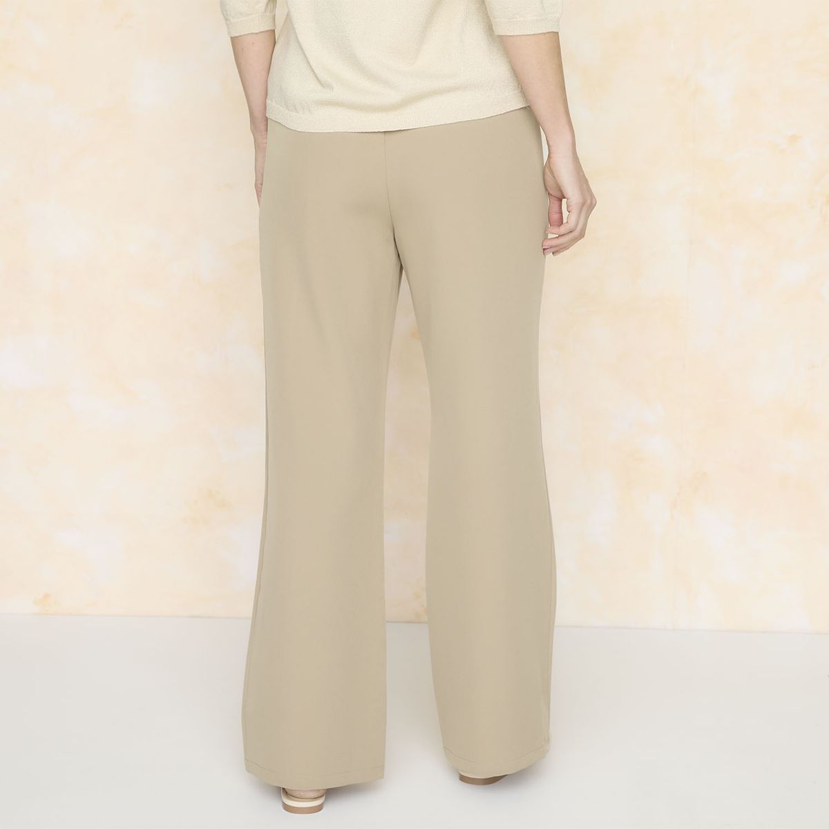 S COCCI - Pantalón Wide Leg Tiro Medio Mujer S Cocci