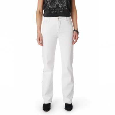 Imagen 2 del producto Pantalón Wide Algodón Mujer