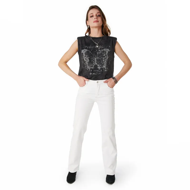 EFESIS - Pantalón Wide Algodón Mujer Efesis