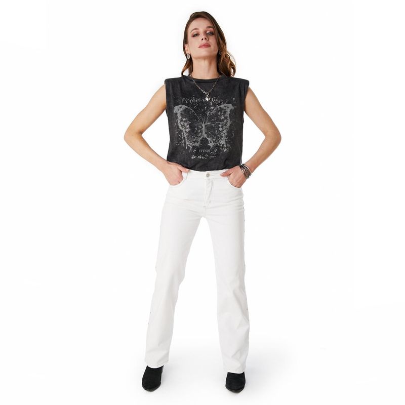 EFESIS - Pantalón Wide Algodón Mujer Efesis