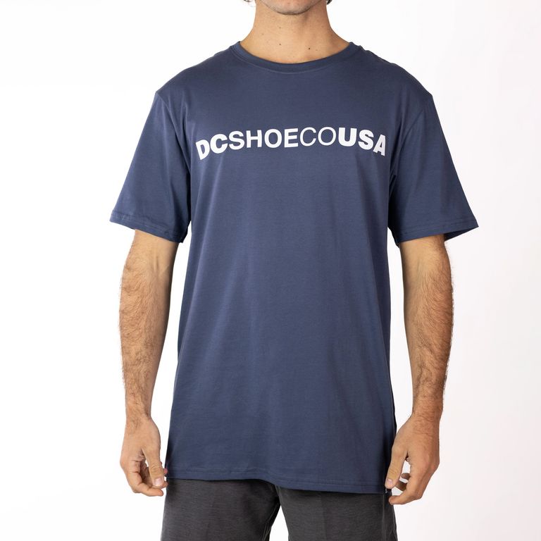 DC SHOES Polera Manga Corta Algodón Hombre Dc