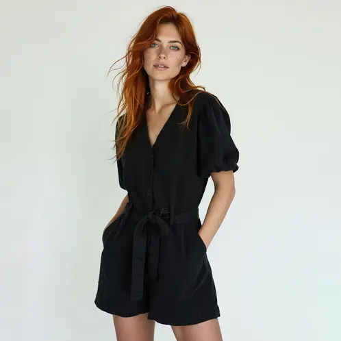 BRICK LONDON - Enterito Largo Tencel Mujer
