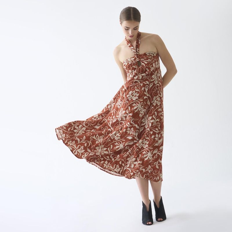 BRICK LONDON - Vestido Largo Mujer Brick London