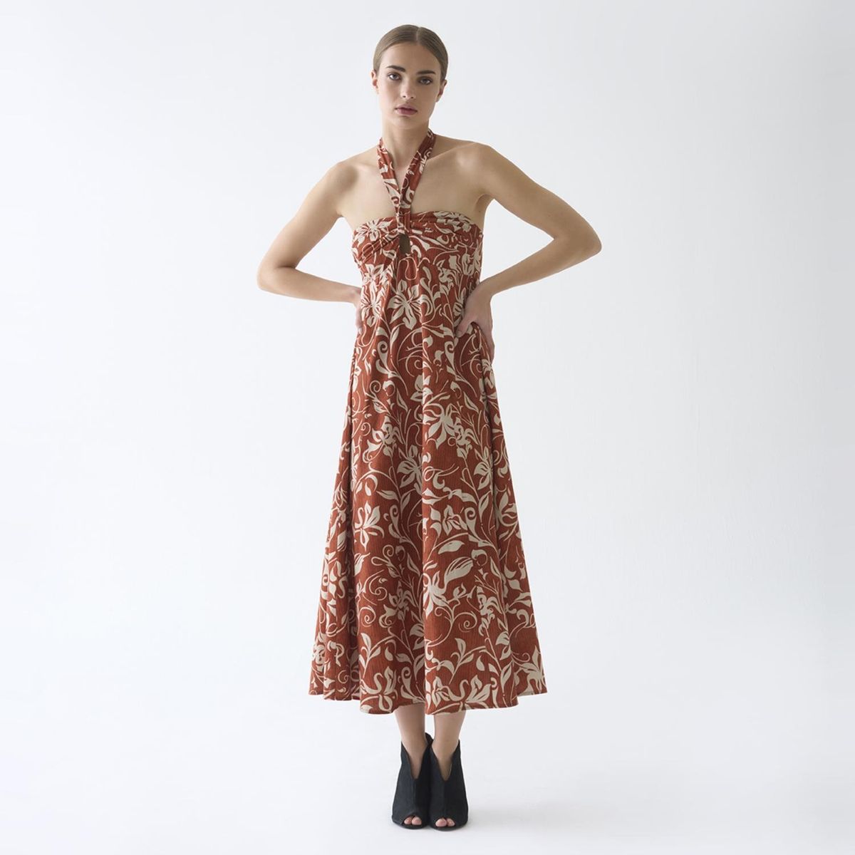 BRICK LONDON - Vestido Largo Mujer Brick London