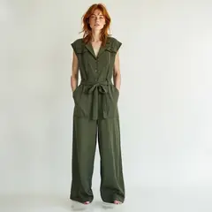 BRICK LONDON - Enterito Largo Tencel Mujer