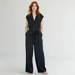 BRICK LONDON - Enterito Largo Tencel Mujer