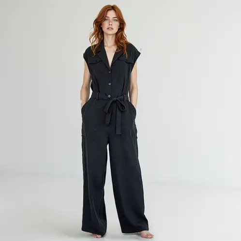 BRICK LONDON - Enterito Largo Tencel Mujer