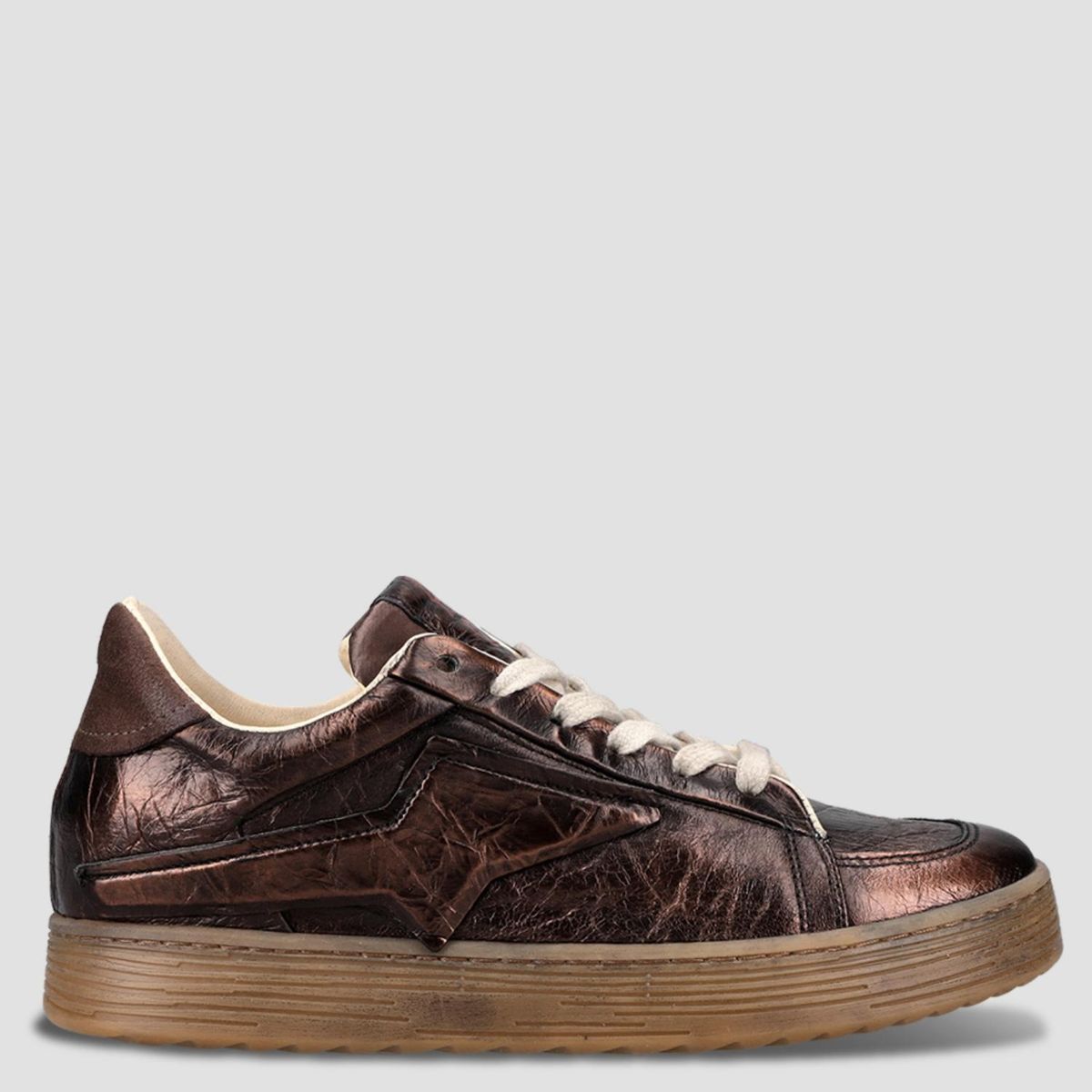 AS 98 - Zapatilla Urbana Mujer Cuero Café As 98