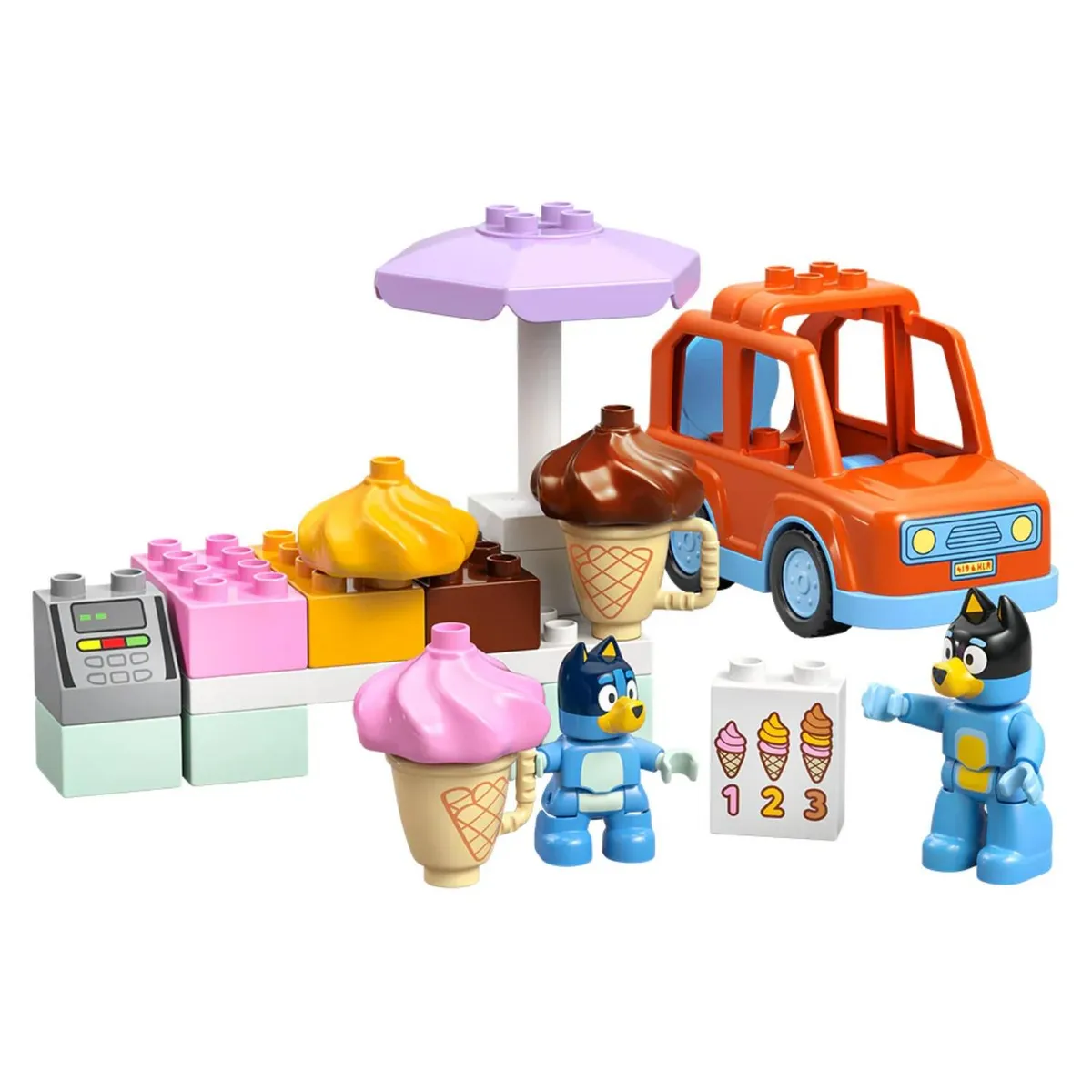 LEGO - Lego Duplo - Excursión a la Heladería con Bluey