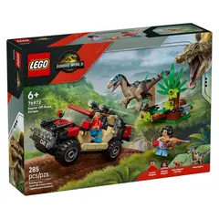 LEGO - Jurassic World - Huida en Todoterreno y Raptor al Ataque