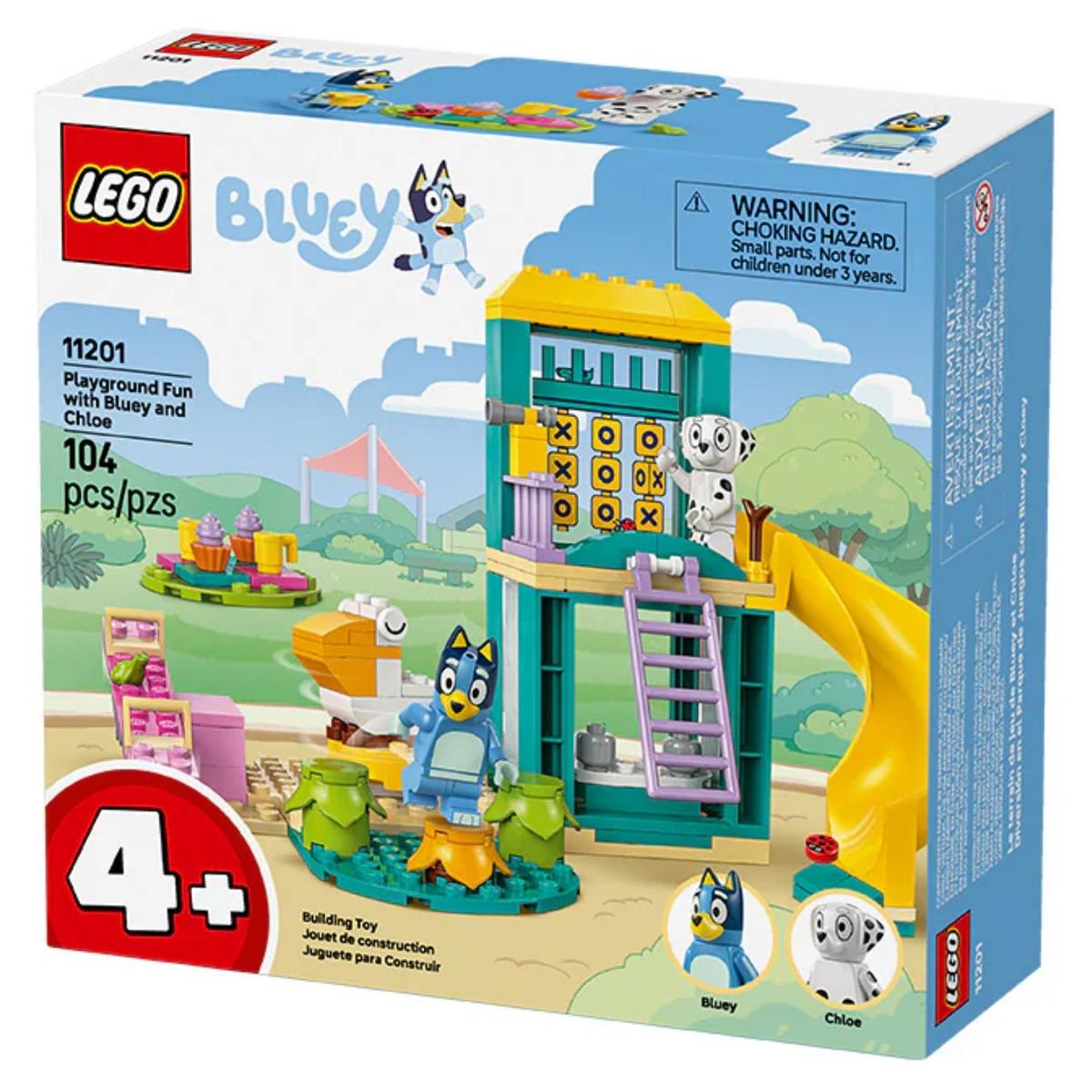 LEGO - Lego Duplo - Diversión en el Parque de Juegos con Bluey y Chloe